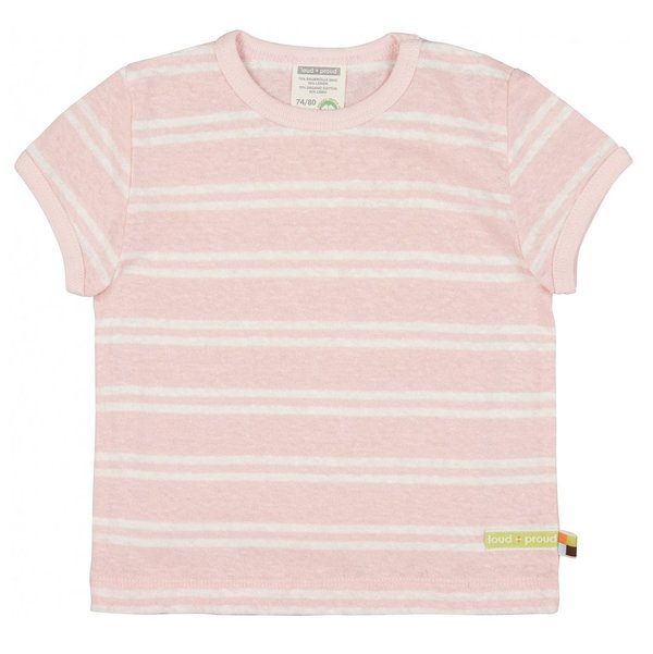 LOUD+PROUD T-Shirt Ringel - Rosé