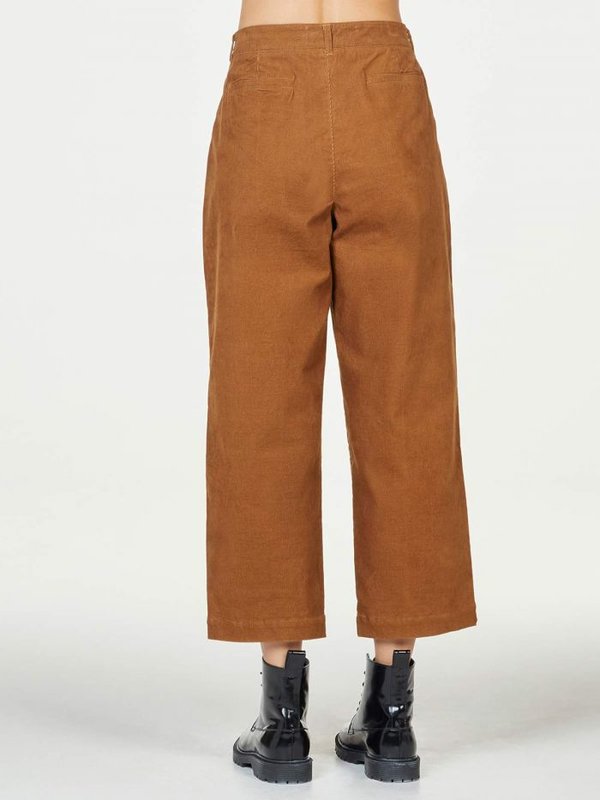 THOUGHT Poppie Pleat - Toffee Brown
