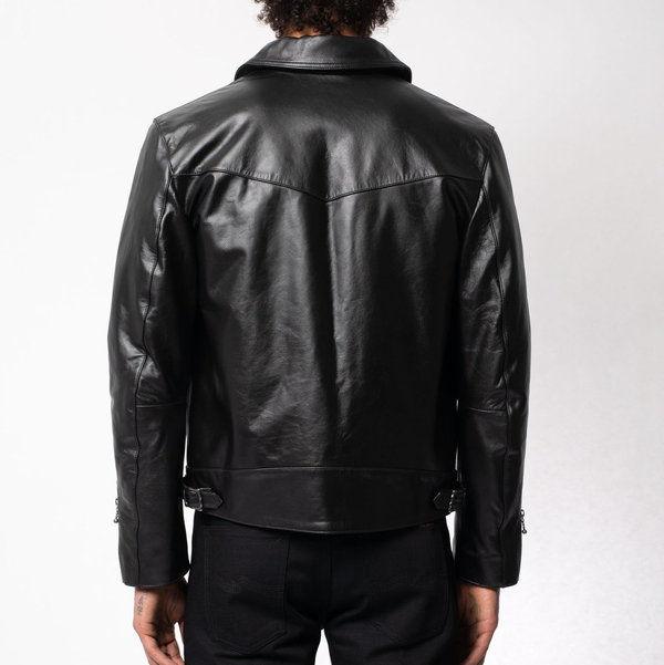 NUDIE Eddy Leather Jacket - Black