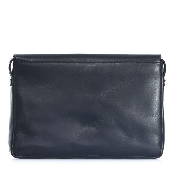 O MY BAG Ally Bag Midi - Black Classic Leather