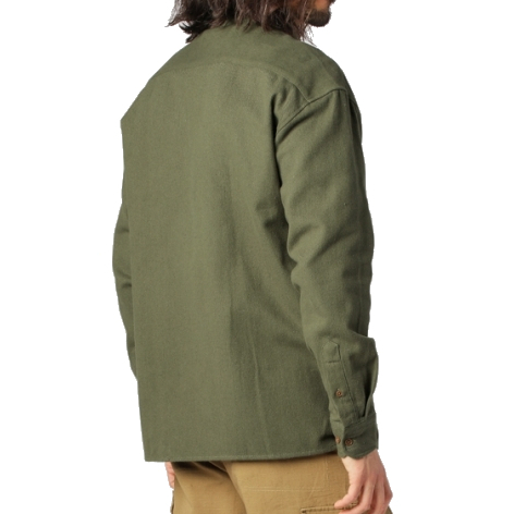FAT MOOSE Deacon Overshirt - Army